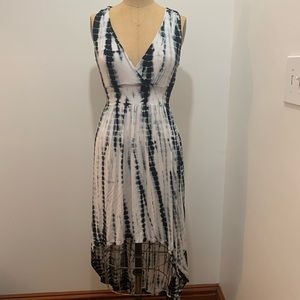 Tie-dye High Low DressS/M NWOT